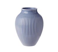 Knabstrup Keramik Jarrón acanalado Knabstrup 12.5 cm Lavendelazul