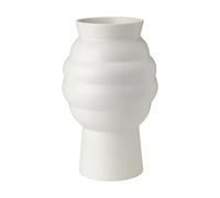 Knabstrup Keramik Jarrón Tortus Archie No2. 23.5 cm Blanco