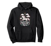 Knabstrupper Caballo de Cuento de Hadas caprichoso Arte Estrellado Ecuestre Sudadera con Capucha
