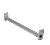 Knape & Vogt John Sterling Adjustable Closet Rod, Platinum