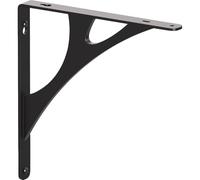 Knape & Vogt Made Manhattan Decorative Shelf Bracket, Black, 8-Inches Estantería, Color Negro, 20,3 cm