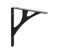 Knape & Vogt Made Manhattan - Soporte Decorativo para Estante (30,5 cm), Color Negro