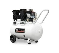 KnappWulf Compresor silencioso, 8 bar, 2200 W, 3 PS, 435 l/min, caldera de 70 L, 69 dB, sin aceite, KW2070, compresor de aire comprimido, incluye reductor de presión, grifo de drenaje de agua