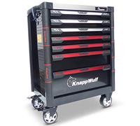 KnappWulf Kw533 - Carro de herramientas con bandeja de acero inoxidable con 7 cajones