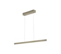Knapstein Lámpara colgante LED Linda-132 efecto bronce Control gestual CCT