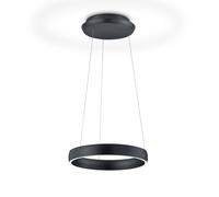 Knapstein Lámpara colgante LED Sara-40 negro, 2.200-3.000 K