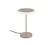 Knapstein Lámpara de mesa LED Tilda, arena metálica, control gestual