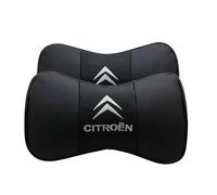 KNAUDMDM 2 Piezas Reposacabezas Coche, para Citroen C4 C3 C5 C1 C2 C8 Berlingo Picasso Saxo Jumpy Reposacabezas Coche Cojin con Memoria, Ajustable Reposa Cabezas, Almohada Cervical,A