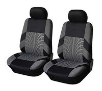 KNAUDMDM Coche Fundas Asientos, para Renault Clio V Life/Zen/Intens/R.S. Line/Business 2019-2024 2025 Protector de Asiento Delantero para Conductor y Copiloto, Compatibles con Airbags Laterales,A