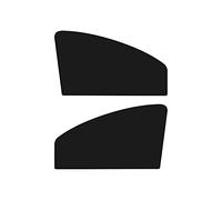 KNAUDMDM Parasol Coche, para Fiat Panda II MK3/Mk4 2003 2004 2005 2006 2007 2008 2009-2020 Parasol Lateral Coche, Parasol Coche Bebe Boquear los Rayos UV y el Calor para Descanso y Acampada