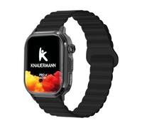 Knauermann Pro 4 Ultra - Negro, Cuadrado, Correa de Silicona, Color Negro