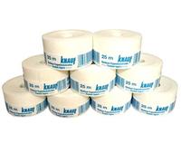 KNAUF 5 tiras de fibra de vidrio para cubrir juntas, 25 m x 50 mm