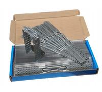 Knauf Colgadores directos 70, 120, 200 mm para perfiles CD 60/27 Colgadores de techo Construcción en seco Techo (100, Plateado, ES 200)