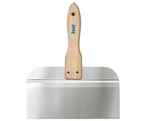 Knauf Espátula ancha para juntas de 200 mm - Espátula ancha de acero inoxidable para trabajos de masilla de gran superficie en juntas de placas de yeso, para bordes HRK y HRAK