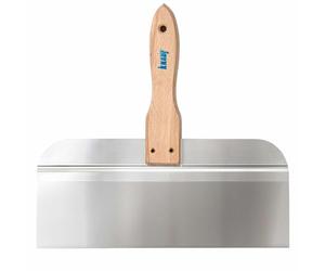 Knauf Espátula ancha para juntas de 300 mm - Espátula ancha de acero inoxidable para trabajos de masilla de gran superficie en juntas de placas de yeso, para bordes HRK y HRAK