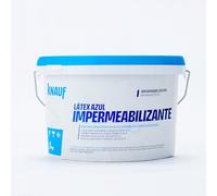 KNAUF - Impermeabilizante Latex Azul 5 kg - Listo para Usar - En Base Sintético y Aditivos Inertes - Utilizar Previo al Alicatado en Zonas Húmedas - Excelente Adherencia Multisuperficie