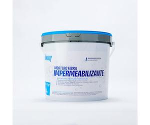 KNAUF - Impermeabilizante Mortero Fibra 15 kg en Polvo - Cemento Especial con Fibras y Aditivos Plásticos - Para Zonas Muy Húmedas y de Alta Carga Térmica - Excelente Adherencia sin Imprimación