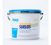 KNAUF - Imprimación Suelos 5 kg - Color Verde - Apto para Suelos Absorbentes, Brutos Morteros y Hormigón - Mejora Adherencia y Regula Absorción - Protege Frente a Humedad - Listo para Usar