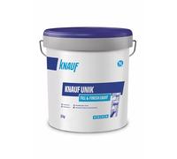 KNAUF - Pasta de Juntas y Acabados Fill & Finish Light Color Blanco 20 kg - Para Paredes y Techos - Cremosa y Ligera - Fácil Lijado - 30% Más de Rendimiento - Lista para Usar y Fácil de Trabajar