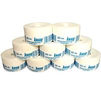 KNAUF Tiras de fibra de vidrio para cubrir juntas, 25 m x 50 mm (10)