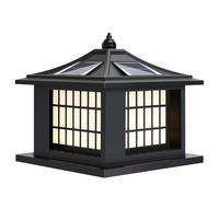 KNBVFHG Farolas Solares Para Patio, Farolas Para Postes De Vallas Exteriores, Luminarias Para Entrada De Villas, Iluminación Campestre, Farolas Decorativas Impermeables Para Exteriores, Ideales