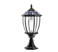 KNBVFHG Lámpara De Poste Solar LED Luz De Cerca Exterior Impermeable Para Postes De Entrada Luces De Columna Exteriores Modernas Para Entrada De Patio Lámparas De Capitel De Pilar Ajustables