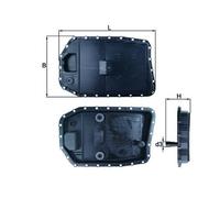 KNECHT FILTER Cárter de aceite, caja automática para BMW: Série 7, Série 3, Série 1, M6, Série 6, M5, Z4, X5, Série 5, X3, X6, X1 (Ref: HX 154)