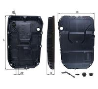 KNECHT FILTER Cárter de aceite, caja automática para MERCEDES-BENZ: Classe E, Classe C, Classe CLS, Classe GLC, Vito, Classe V (Ref: HX 196 KIT)