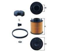 KNECHT FILTER Filtro de úrea (Ref: UX 1D)