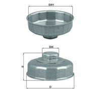 KNECHT FILTER Llave para filtro de aceite (Ref: OCS 1)
