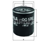 KNECHT Filtro de Aceite OC 1292 para Ford Mondeo V Familiar Kuga II 2.0 TDCI 4x4