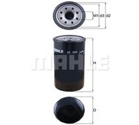 KNECHT Filtro de Aceite OC 584 para Isuzu D-Max I 2.5 Ditd 4x4 3.0 Opel Monterey