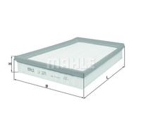 KNECHT Filtro de Aire Elementos para Bentley Continental Cabriolet 4.0 Flex