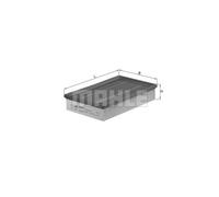 KNECHT Filtro de Aire Elementos para BMW 7er 745i Izq. 735i 740i Alpina B7 4.4