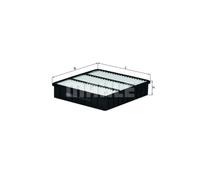 KNECHT Filtro de Aire Elementos para Mitsubishi COLT IV 1.3 Gli 12V 1.6 Glxi 16V