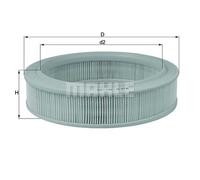 KNECHT Filtro de Aire Elementos para Renault Super 5 1.4 1.1 Rapid Caja Ford