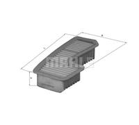 KNECHT Filtro De Aire Filtro Para Toyota RAV 4 II 1.8 Lexus IS I 200