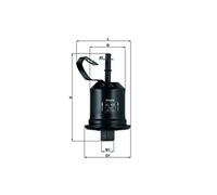 knecht KL 434 Filtro de combustible