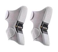Knee Assistive Device,Knee Booster Brace Junta Soporte Spring Estabilizer,Rodillera Médica De Compresión Dolor Rodilla,Para Piernas Bajas Old Cold Leg Montañismo En Squat (D)