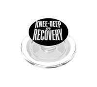 Knee-Deep In Recovery Reemplazo De Rodilla PopSockets PopGrip para MagSafe