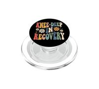 Knee-Deep In Recovery Reemplazo De Rodilla PopSockets PopGrip para MagSafe