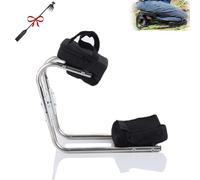 Knee Seat for Gardening, Ergonomic Knee Seat, Strap On Kneeling Device for Garden, Labor Saving Tools for Garden Work, Durable Thick Kneeling Pad & Galvanized Steel