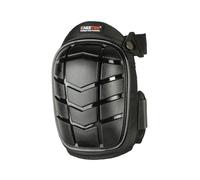 Kneetek Rodilleras Basic Black para un uso robusto, rodilleras para un alivio óptimo al trabajar sobre las rodillas, almohadillas para rodillas adecuadas para alicatadores, aficionados y bricolaje
