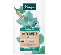 Kneipp Badekristalle Erkältungszeit Eukalyptus durchwärmt den Körper, wohltuend in der kalten Jahreszeit, 60 g Polvo