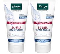 Kneipp Crema de Manos con Urea, Hidratación Profunda y Reparadora; 75ml (Paquete de 2)
