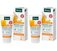 Kneipp Crema Talones Agrietados; Repara y Previene Grietas en los Talones; Regenera; Calma y Refresca; Aceites Naturales y Orgánicos; Urea; Pantenol; Olor a Naranja; 50ml (Paquete de 2)
