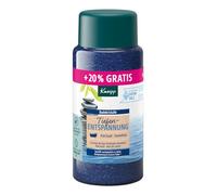 Kneipp Cristales de baño de relajación profunda, tamaño especial, con sal profunda natural, aceite esencial de pachulí y valioso extracto de sándalo para una relajación profunda y tranquilidad,