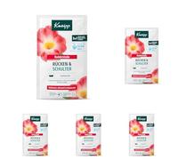 Kneipp Cristales de baño para espalda y hombros - garra del diablo + aceite de cajeput - benéfico, cálido y relajante - 60 g (Paquete de 5)