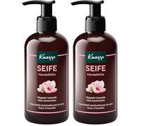 Kneipp Jabón crema nutritivo en flor de almendro, jabón cremoso para la limpieza de manos antibacteriana, aceites esenciales naturales para una experiencia aromática especial, 250 ml (Paquete de 2)