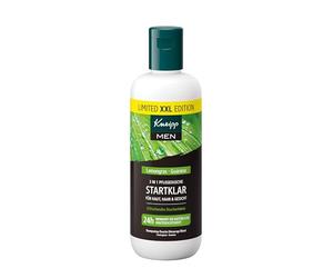 Kneipp MEN XXL Gel de ducha 3 en 1 Startklar - Lemongras y Guaraná - Cuidado de los hombres con competencia natural - 400 ml